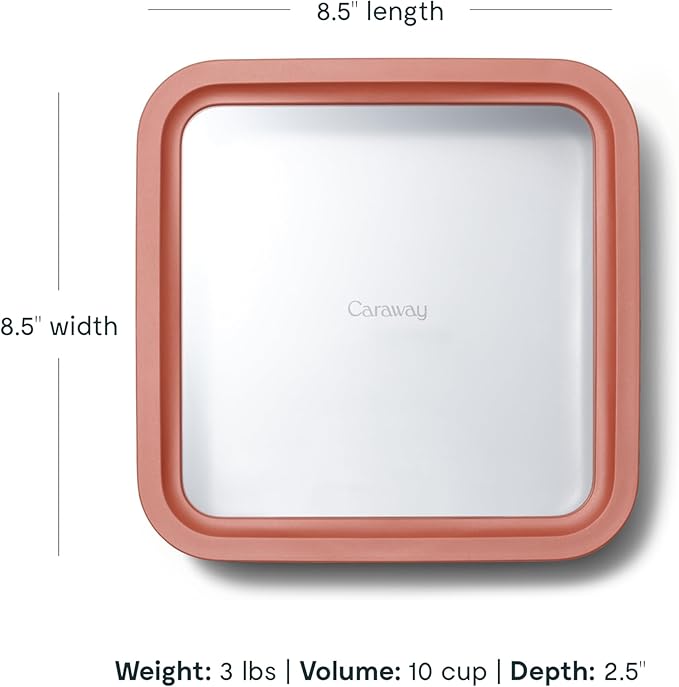 Caraway 2-Piece Glass Food Storage Set with Lids