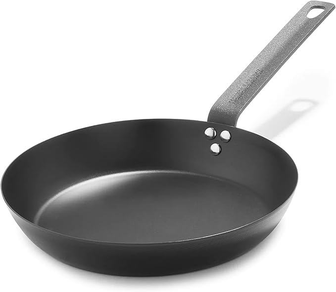 Merten & Storck 10" Pre-Seasoned Carbon Steel Frying Pan Skillet