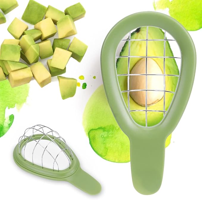 Watris Veiyi Avocado Cutter, Avocado Cube Maker