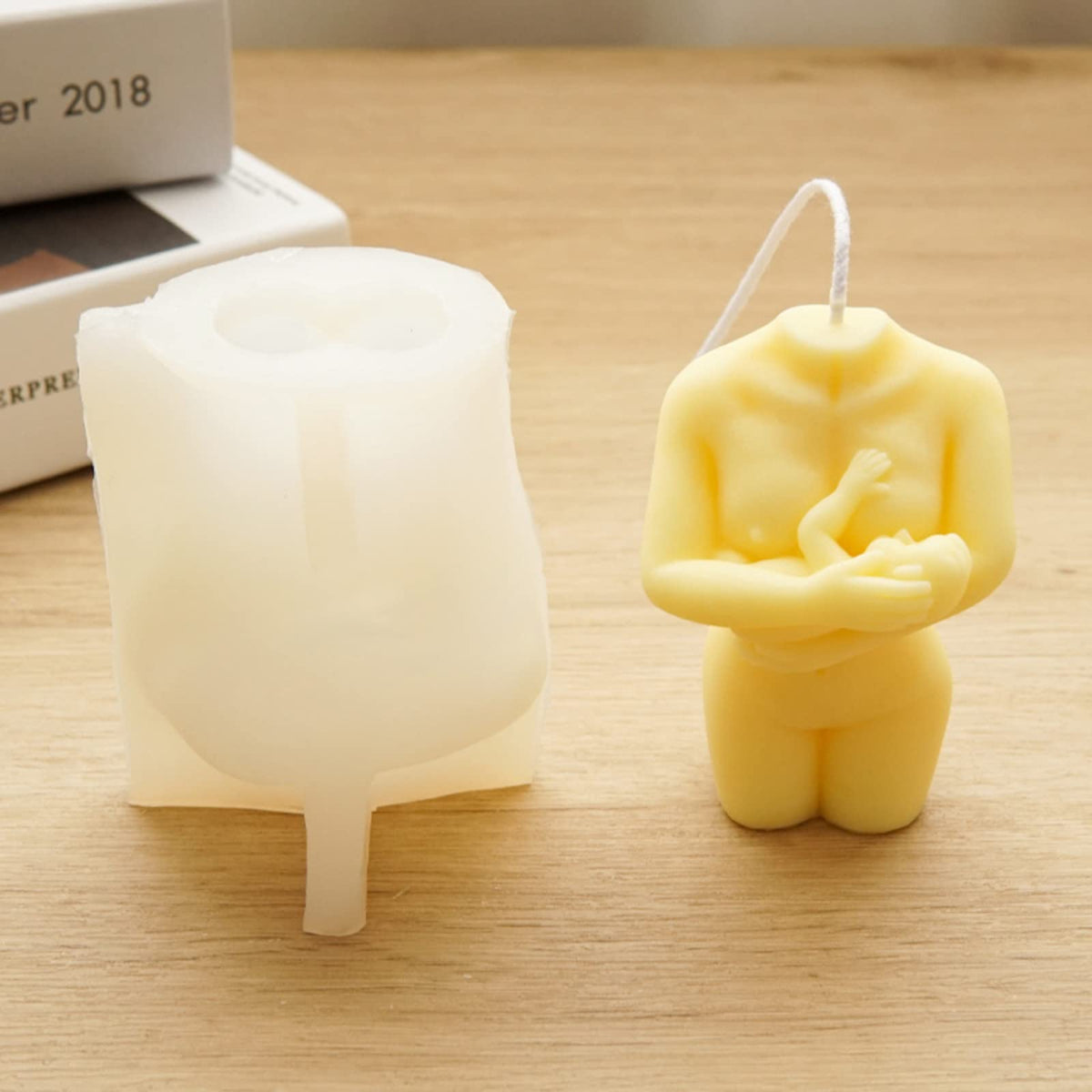 Baby & Portrait Silicone Molds - 3D Soap & Resin Casting Molds - Candle Making Craft Supplies
