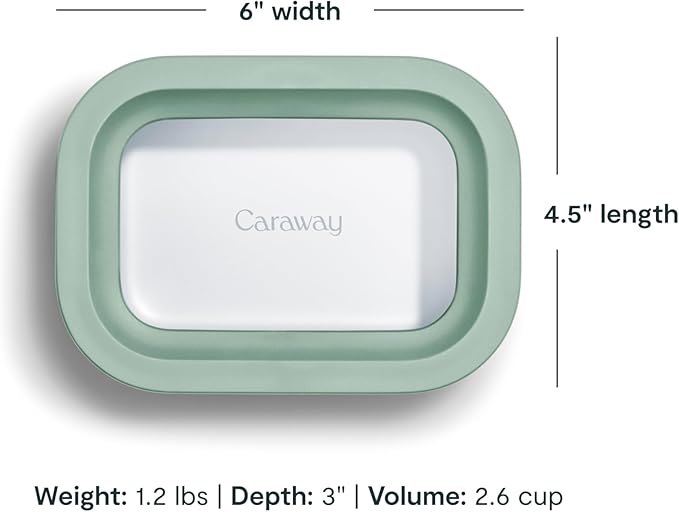 Caraway 6-Piece Food Storage Container Set