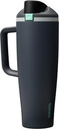 Owala FreeSip Tumbler Stainless Steel Water Bottle 40 oz Foggy Tide