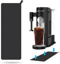 Xykzra Sliding Pad for Ninja Single Serve Coffee Maker PB051 and PB041, Anti Slip Base Sliding Mat for Fast Moving, with Hanging Strap, Accessories Fit for Ninja Coffee Machine PB051/PB041, Black