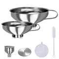 Yevior Canning Funnel for Filling Mason Jars,Bottles (5-Pack)