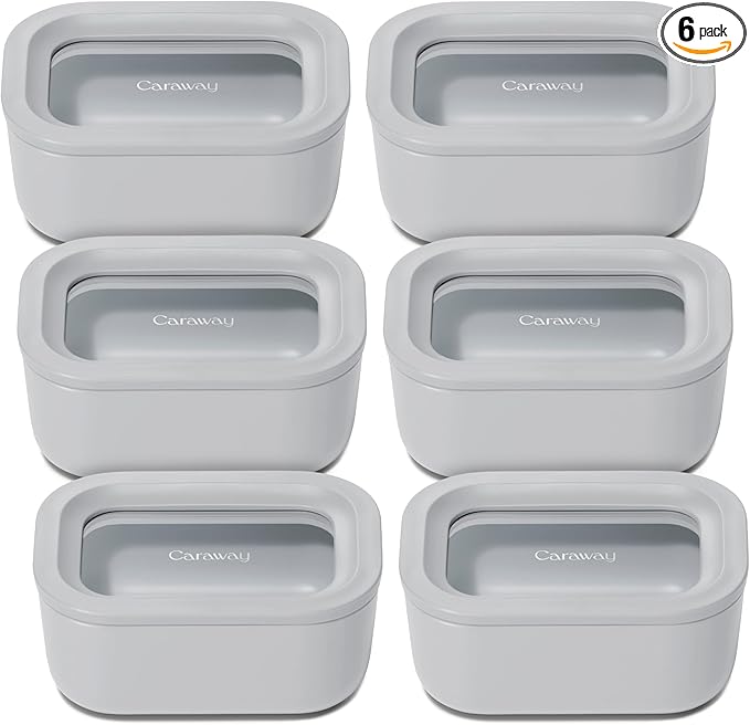 Caraway 6-Piece Food Storage Container Set