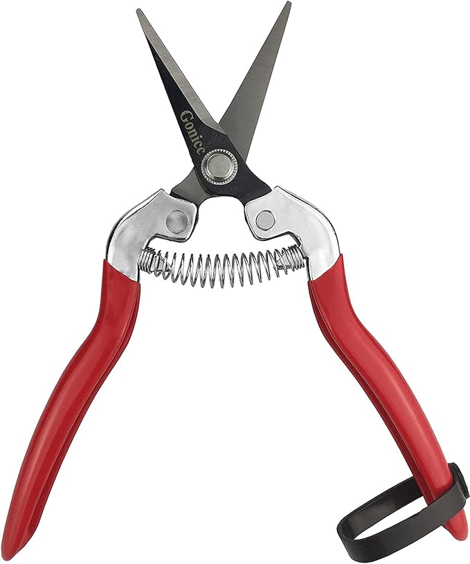 gonicc Micro-Tip Pruning Snips(GPPS-1008), Stainless Steel Garden Shears