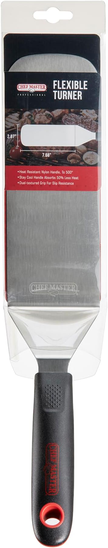 Chef Master 90284 High Heat Flexible Turner Spatula