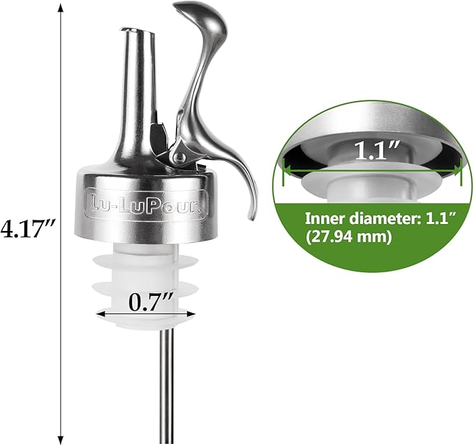 Wine Stopper & Pourer 2 in1, Suitable for Alcohol, Wine for Best Christmas and Birthday Gifts