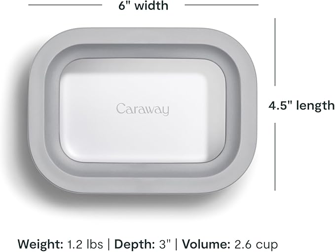 Caraway 6-Piece Food Storage Container Set