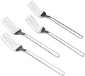 Doryh 12-Piece Stainless Steel Dessert Forks Set