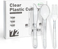EcoDispose 72 Count Heavy Duty Plastic Silverware, BPA-Free, Heat Resistant