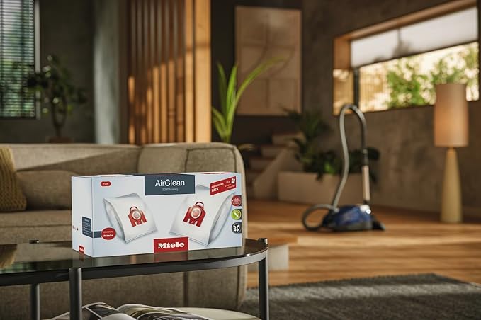 Miele FJM Vacuum Cleaner Bags, Allergy XXL-Pack for Select Canister Vacuums