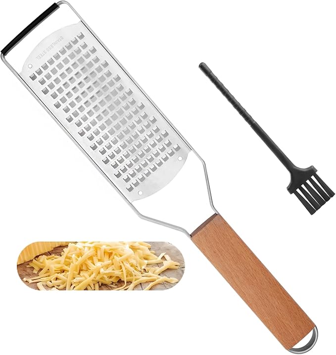 AGIgear Professional Cheese Graters for Kitchen Stainless Steel Handheld