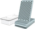 WIBIMEN Mini Ice Cube Trays for Freezer with Lid, 0.55" Pebble Ice
