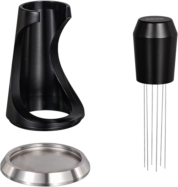 MATOW 6 Prong WDT Espresso Tool with Weighted Stand