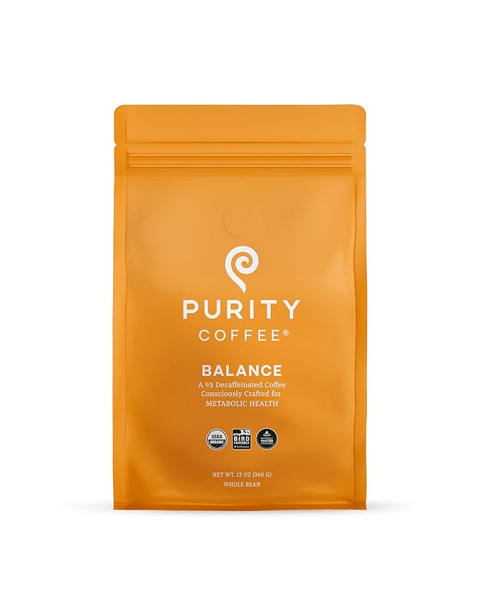 BALANCE 2/3 Decaf Medium Roast Whole Bean (12oz Bag)