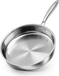 P&P CHEF 12 Inch 3-Ply Stainless Steel Frying Pan Skillet