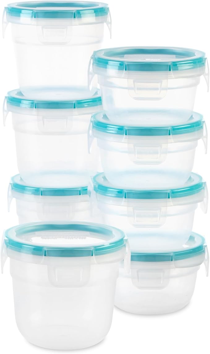 Snapware Plastic Total Solution (16-Piece) Food Storage Containers Set