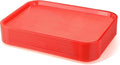 New Star Foodservice Fast Food Tray, 12 x 16 inch, Set of 12, Red