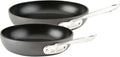 All-Clad HA1 Hard Anodized Nonstick Cookware Set 13 Piece Induction Oven Broiler Safe 500F, Lid Safe 350F Pots and Pans Black