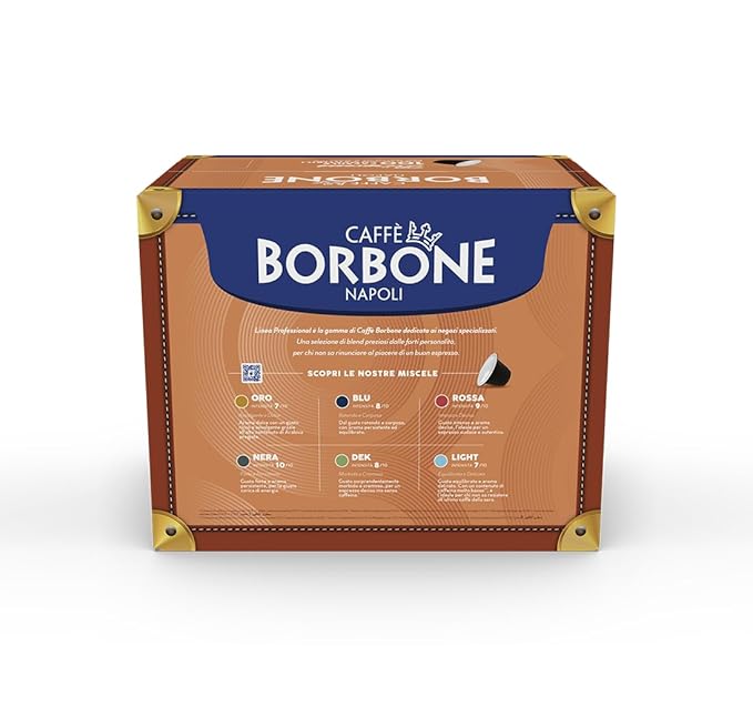Caffè Borbone Miscela Rossa Espresso Pods Compatible with Nespresso Original Machines, Dark Roast Red Blend, 100 Count Espresso Coffee Pods
