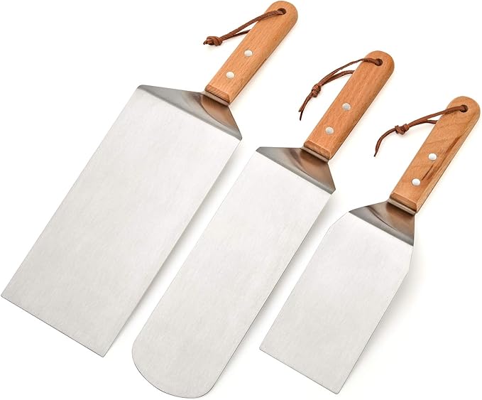Stanbroil Stainless Steel Spatula Set Tools for Blackstone and Camp Chef