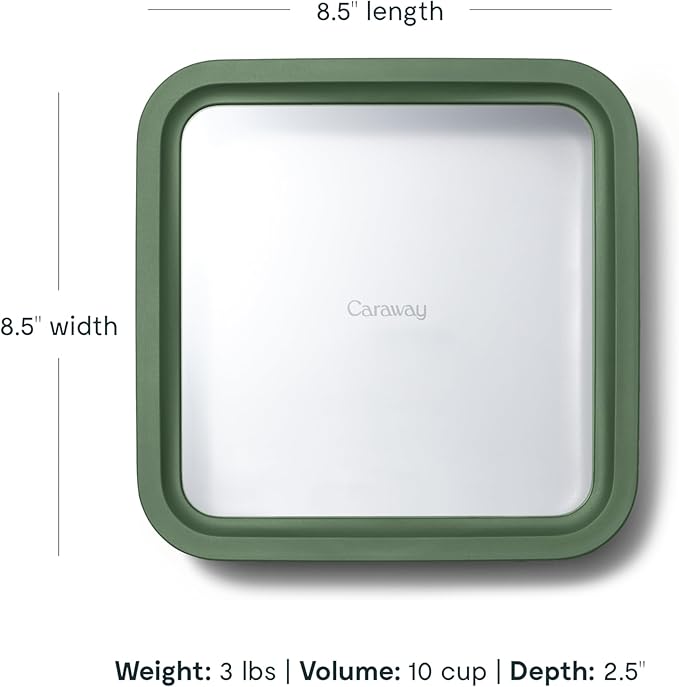 Caraway 2-Piece Glass Food Storage Set with Lids