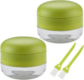 DOSMAMZ 2PCS Garlic Presses and Chopper with Container