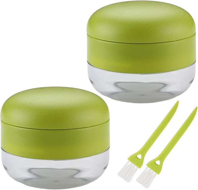 DOSMAMZ 2PCS Garlic Presses and Chopper with Container