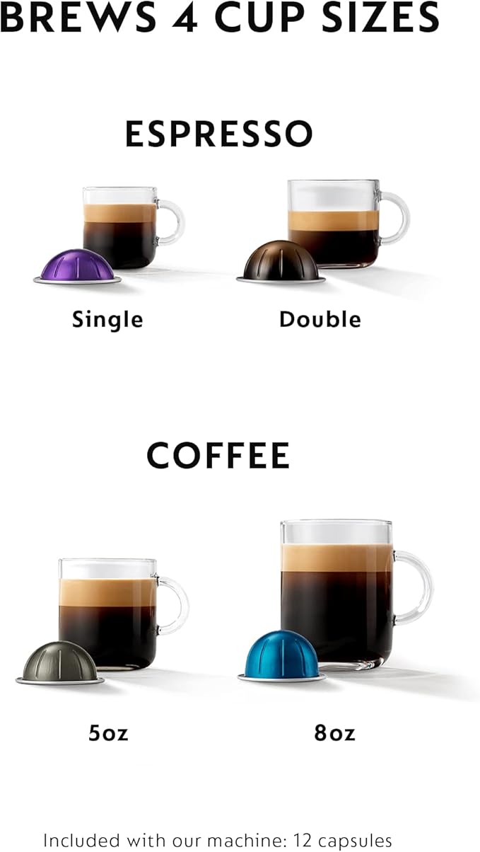 Nespresso Vertuo Next Coffee & Espresso Maker by De'Longhi
