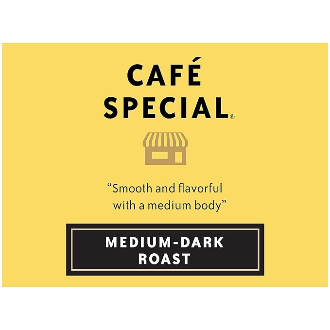 Community Coffee Cafe Special, Medium-Dark Roast, K-Cup for Keurig Brewers, 12 Count (Pack of 6)