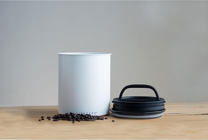 AirScape by Planetary Design | 2.2 lbs Coffee Storage | Matte White