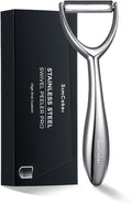 Y Vegetable Peeler, Ultra Sharp Stainless Steel Potato Peeler for Fruits and Vegetables, Serrated Blade Kitchen Peeler with Ergonomic Non-Slip Handle