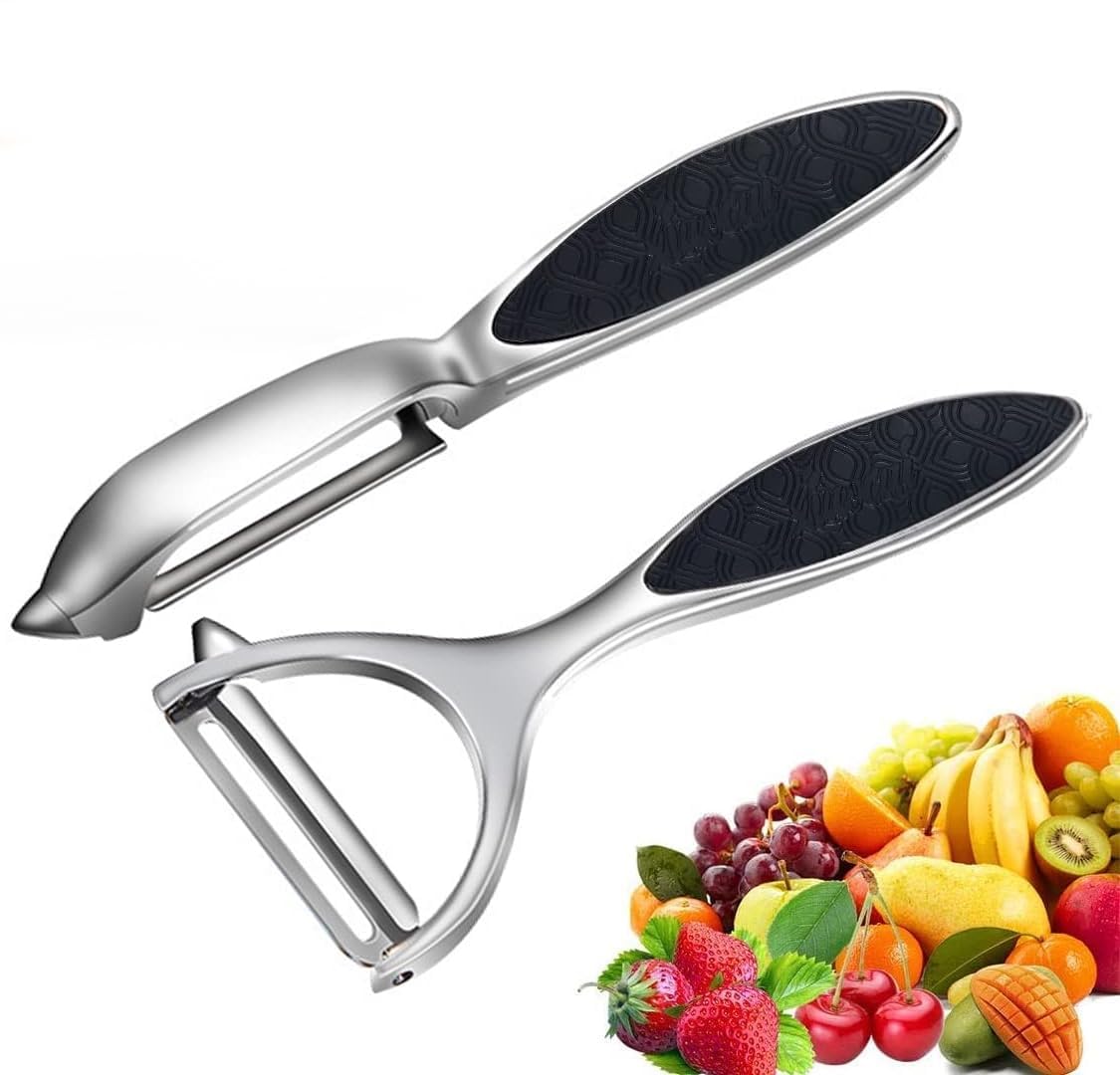 Vegetable peelers for Kitchen, Y shaped peeler for Vegetables, Fruits, Potatoes with Ergonomic Grip, 1 Pack