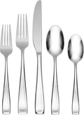 Oneida Moda 75-Piece 18/10 Silverware Set for 12, Flatware