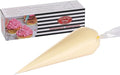 18.5 Inch Disposable Piping Bags 100PCS Tipless Piping Bags Anti-Burst Pastry Bags Cake Decorating Bag for Pastry, Dessert, Cake, Cream Frosting and Cookie Decorating