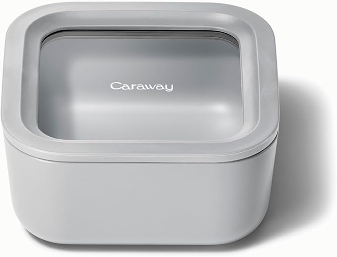 Caraway Glass Food Storage Container with Lid