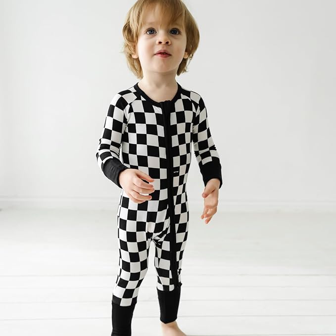 Little Sleepies Baby Pajamas, Cool Checks, Preemie