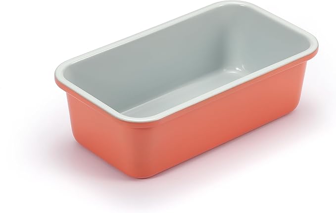 Monfish 1lb Bread Loaf Pan 2pcs, 9x5 carbon steel Non Stick