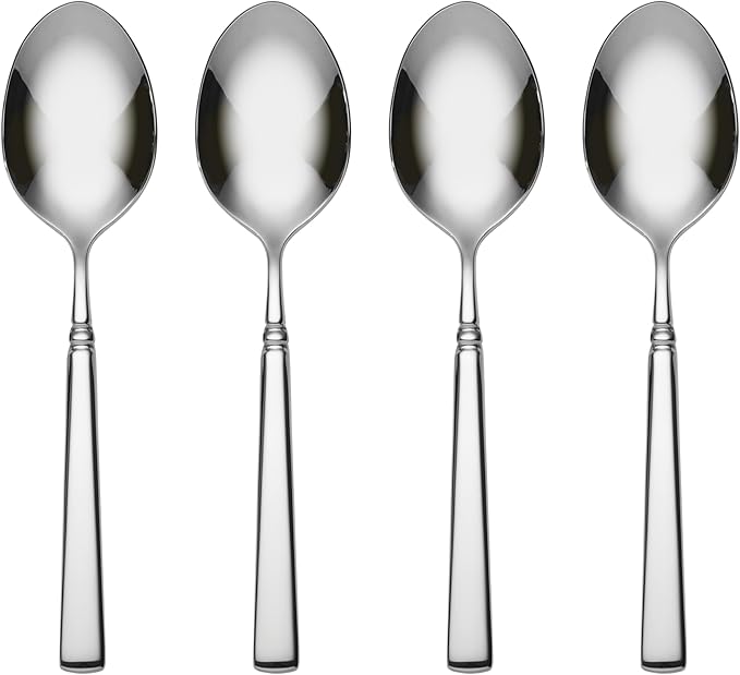 Oneida Easton Dinner Spoons Silverware Set for 4, Flatware