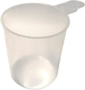 Supplement and Supply 3/4 Cup (6 Oz. | 177 mL) Short Handle Scoop for Coffee, Protein Powder, Pet Food, Spices, Grains and Dry Goods – Plastic Food-Grade, BPA-Free Measuring Cup (Pack of 5)