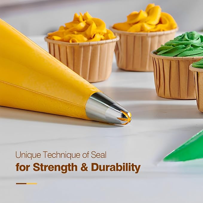 Keenpioneer Piping Bag - Disposable Cake Decorating Bag