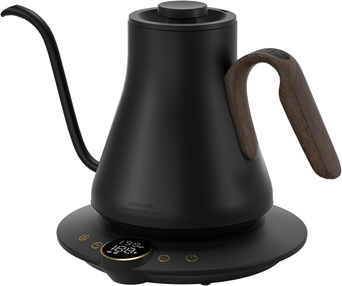 INTASTING Gooseneck Electric Kettle with ±1℉ Temperature Control 0.9 Liter