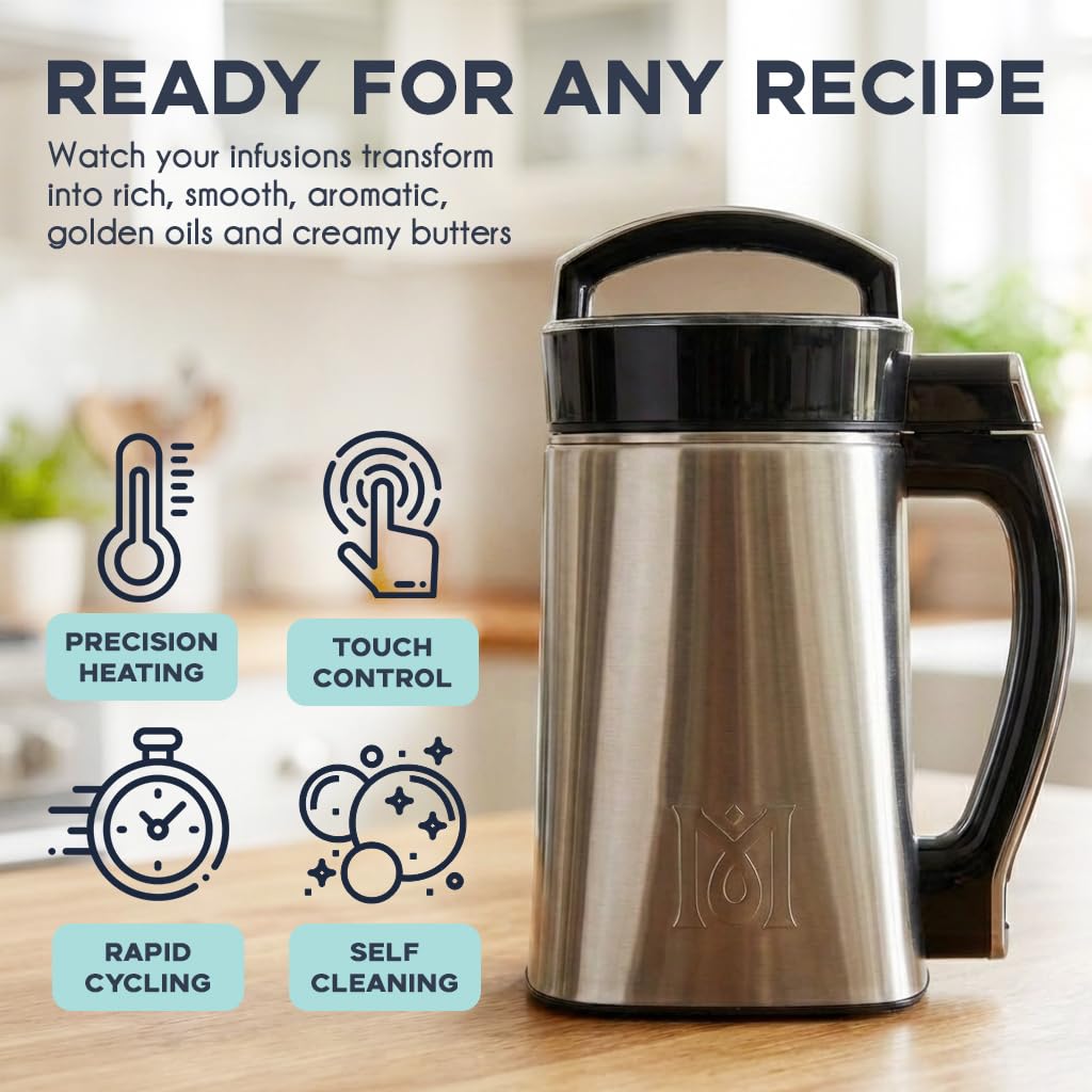 Magical Butter Machine MB2E Herb Infuser Lecithin, Decarbox, Tray, Spatulas
