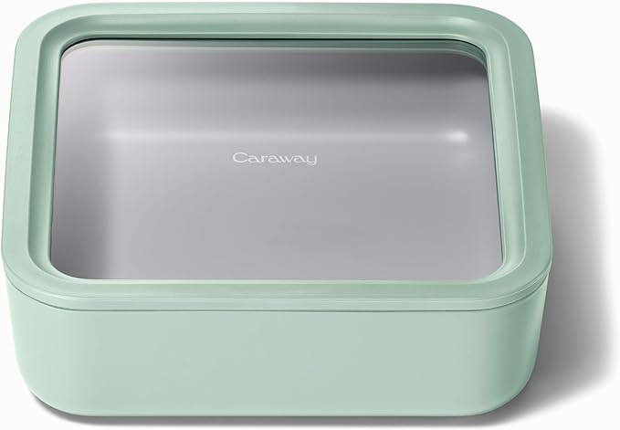 Caraway Glass Food Storage Container with Lid