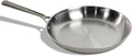 STRATA Carbon Steel Clad 12.5" Frying Pan Skillet, 3-Ply Carbon Steel Cookware with Aluminum Core, Even Heating, Stick-Resistant When Seasoned, Versatile & Fast-Heating