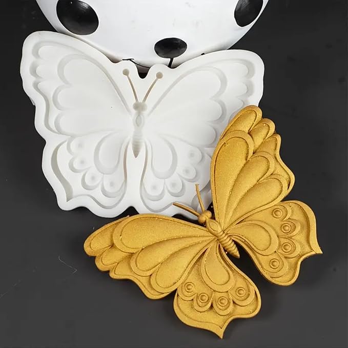 nklbio 1Pcs Butterfly Silicone Mold Chocolate Fondant Molds
