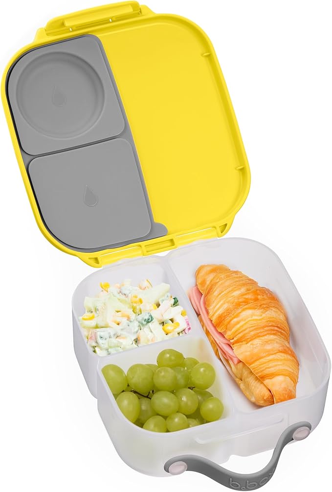 b.box Mini Lunch Box, Snack Containers for Kids, Lunch Box Kids, 4.25 Cup