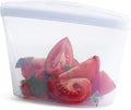 Stasher Premium Reusable Silicone Food Storage Bowl, Clear, 2-Cup