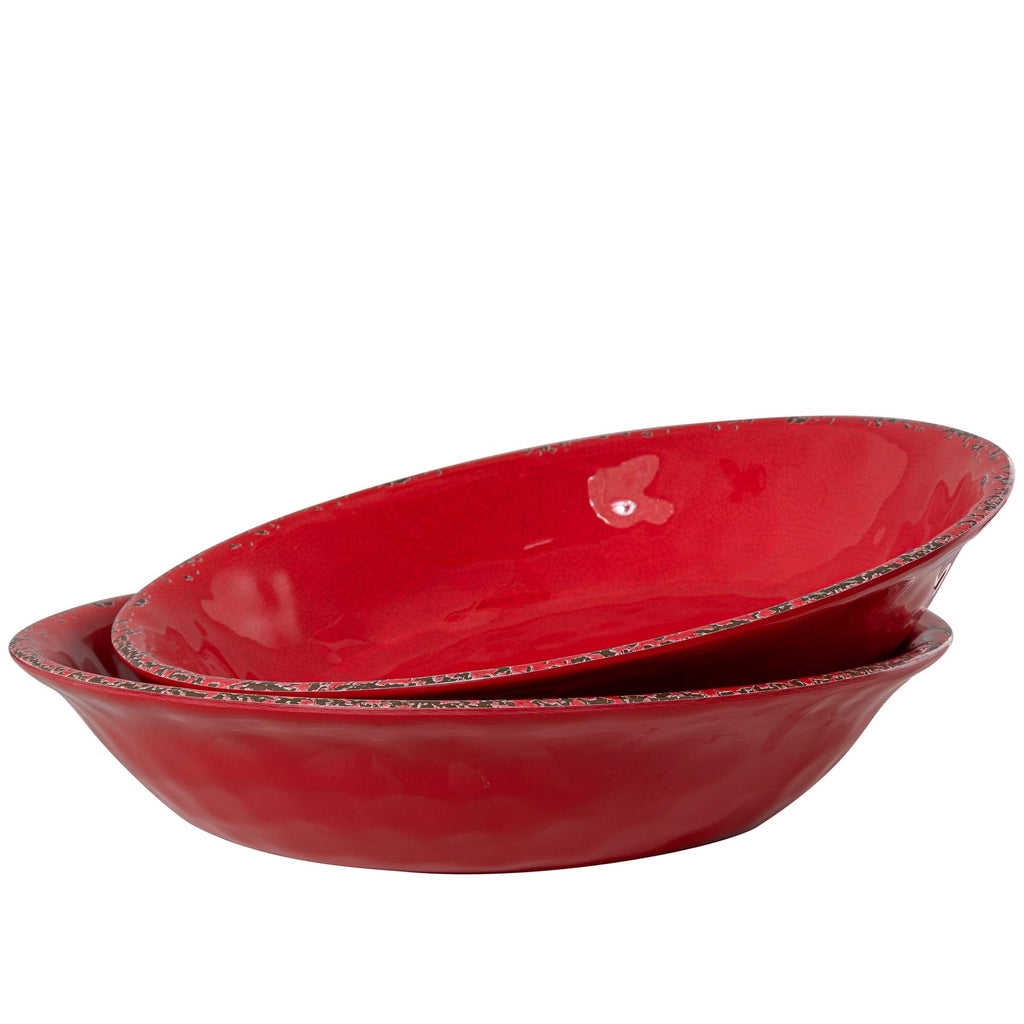 ZAROCRUS Talavera Melamine Large Serving Bowl, 13.75" x 2.75" Mixing, Pasta Serving Bowls set of 2,100% Melamine Soup Bowl Salad Bowl Fruit Bowls,Lightweight and Unbreakable…